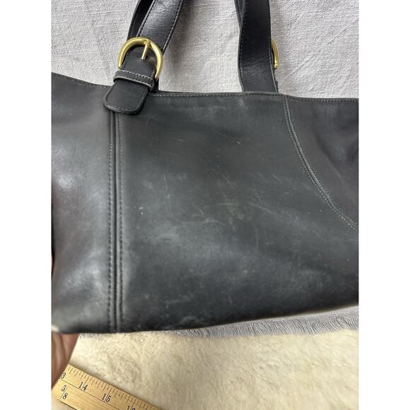 Vintage 1997 Coach 4133 Waverly Leather Tote Bag - Picture 2 of 8